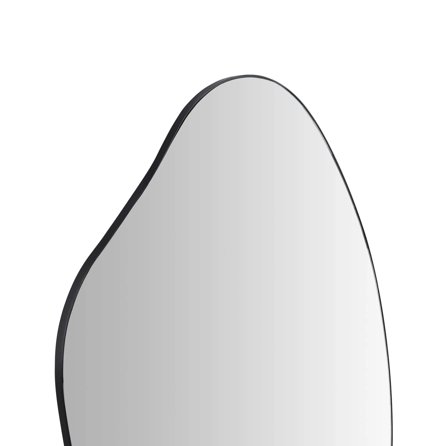 Pavia Irregular Shaped Extra Large Full Length Mirror 160 X 115 Cm, Black 8 Pavia Irregular Shaped Extra Large Full Length Mirror 160 X 115 Cm, Black - Image 6