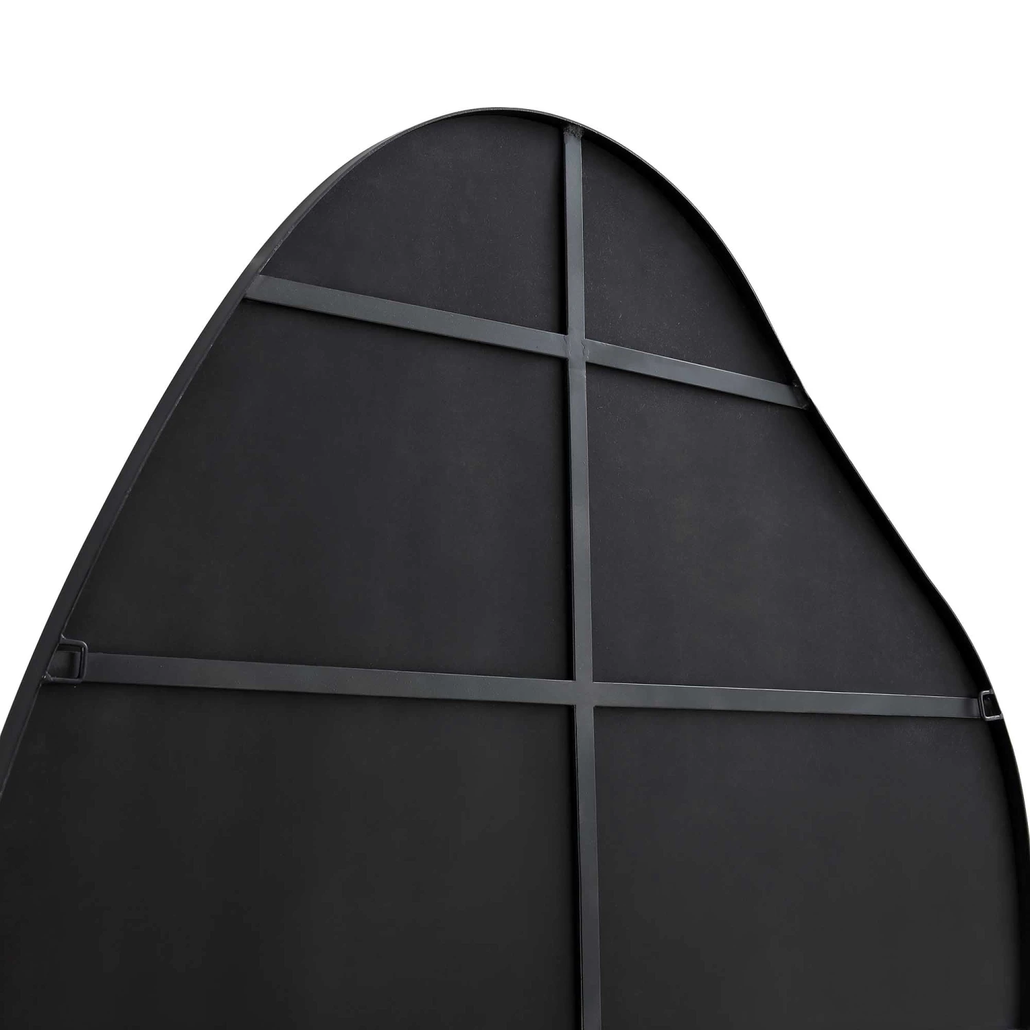 Pavia Irregular Shaped Extra Large Full Length Mirror 160 X 115 Cm, Black 10 Pavia Irregular Shaped Extra Large Full Length Mirror 160 X 115 Cm, Black - Image 8