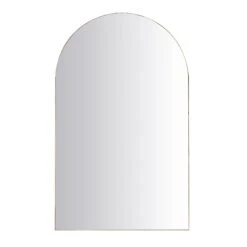 Eden Arched Full Length Metal Frame Mirror 180 X 110 Cm, Antique Gold Effect -Daals Shop MIRR 138 ANTQGOLD WB1