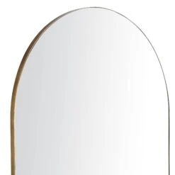 Eden Arched Full Length Metal Frame Mirror 180 X 110 Cm, Antique Gold Effect -Daals Shop MIRR 138 ANTQGOLD detail1