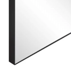 Eden Arched Full Length Metal Frame Mirror 180 X 110 Cm, Black -Daals Shop MIRR 138 BLACK detail2