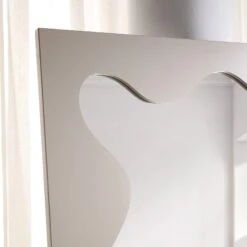 Destin Wave Mirror 160 X 70 Cm, Taupe Gloss -Daals Shop MIRR 160 TAUPE GLOSS scene2