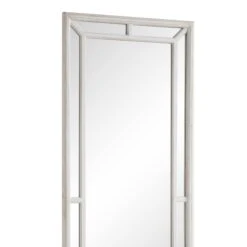 Edgeworth Washed White Full Length Wooden Frame Window Mirror 160 X 60 Cm 15 Edgeworth Washed White Full Length Wooden Frame Window Mirror 160 X 60 Cm -Daals Shop MIRR 174 WASHWHITE detail1