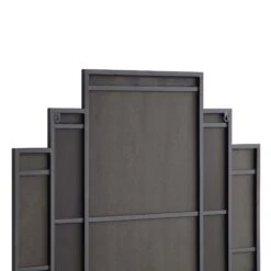 Sonia Black Metal Frame Art Deco Square Wall Mirror 90 X 90 Cm 15 Sonia Black Metal Frame Art Deco Square Wall Mirror 90 X 90 Cm -Daals Shop MIRR 176 BLACK detail2