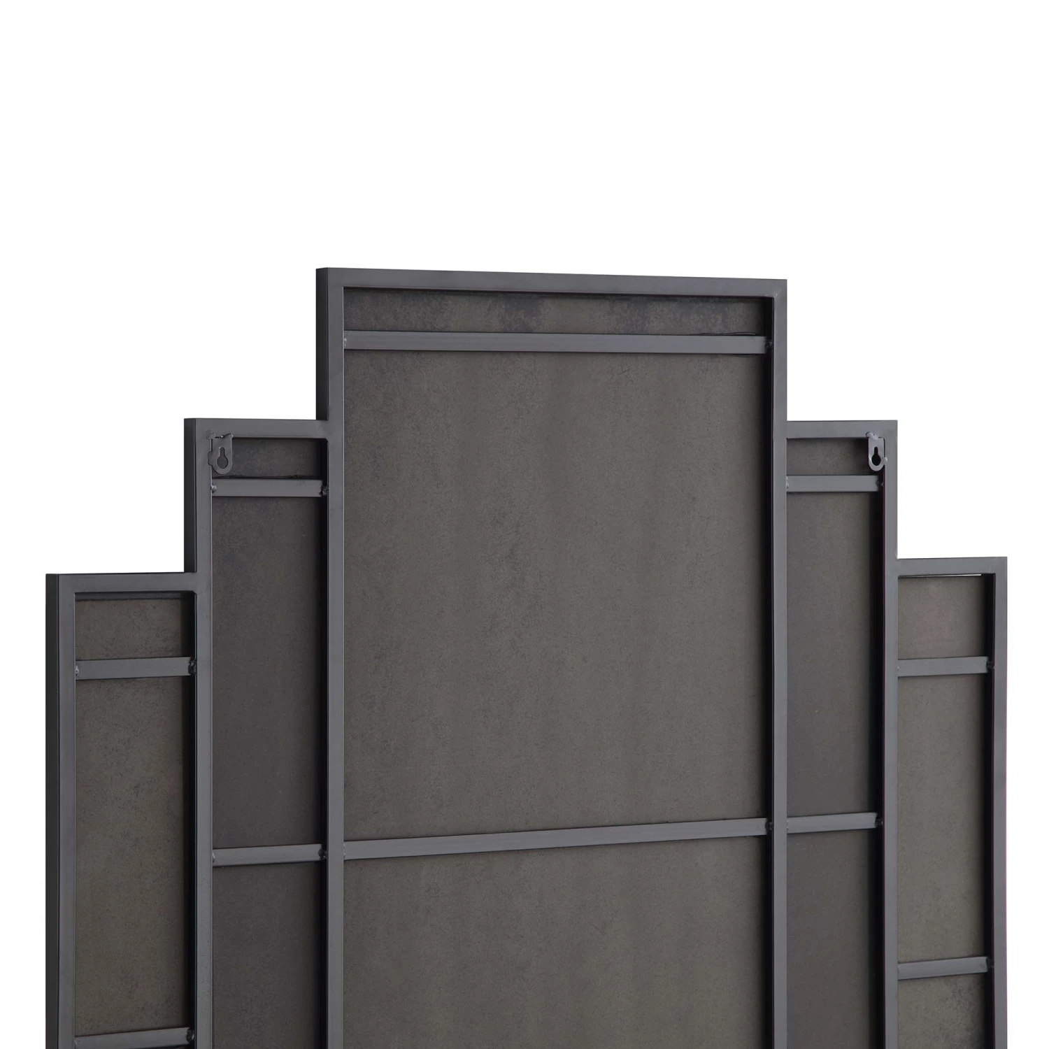 Sonia Black Metal Frame Art Deco Square Wall Mirror 90 X 90 Cm 9 Sonia Black Metal Frame Art Deco Square Wall Mirror 90 X 90 Cm - Image 7