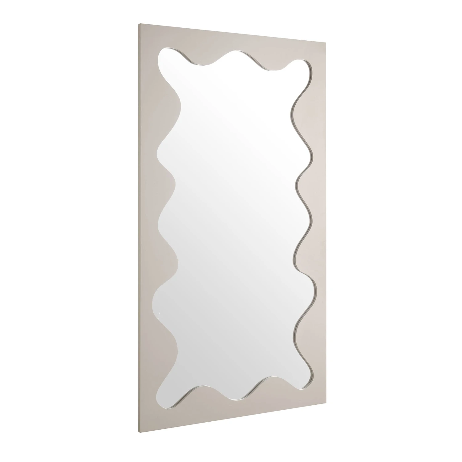 Destin Wave Mirror 180 X 100 Cm, Taupe Gloss 6 Destin Wave Mirror 180 X 100 Cm, Taupe Gloss - Image 4