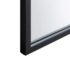 Essa Moroccan Style Full Length Mirror 160 X 70 Cm, Black -Daals Shop MIRR 225 BLACK detail2