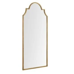 Essa Moroccan Style Full Length Mirror 160 X 70 Cm, Antique Gold Effect -Daals Shop MIRR 225 GOLD WB2