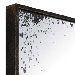 Bibury Antiqued Full Length Mirror Rectangular 180 X 100 Cm 17 Bibury Antiqued Full Length Mirror Rectangular 180 X 100 Cm -Daals Shop MIRR 227 BLACK detail2