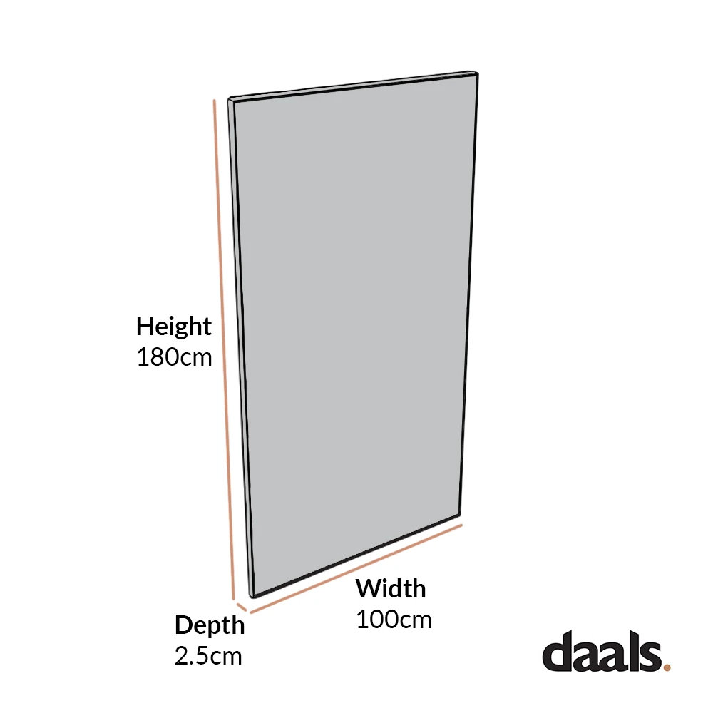 Bibury Antiqued Full Length Mirror Rectangular 180 X 100 Cm 7 Bibury Antiqued Full Length Mirror Rectangular 180 X 100 Cm - Image 5