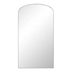 Emmy Extra-Large Black Arch Floor Mirror 180 X 100 Cm -Daals Shop MIRR 278 BLACK WB1