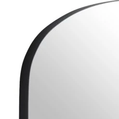 Emmy Extra-Large Black Arch Floor Mirror 180 X 100 Cm -Daals Shop MIRR 278 BLACK detail1