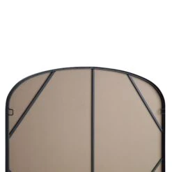 Emmy Black Arch Metal Frame Overmantle Mirror 90 X 120 Cm 17 Emmy Black Arch Metal Frame Overmantle Mirror 90 X 120 Cm -Daals Shop MIRR 279 BLACK detail3