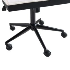 Lucia Natural Cane Swivel Desk Chair -Daals Shop OCH 035 BLACK BEIGEFAB detail4