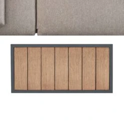 Jardin Aluminium Outdoor Side Table, Granite -Daals Shop OD ALU1 GRANITE STB WB2