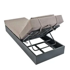 Jardin Aluminium Outdoor Sun Lounger, Granite 22 Jardin Aluminium Outdoor Sun Lounger, Granite -Daals Shop OD ALU1 GRANITE SUNLG WB6