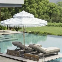 Montrose Aluminium Outdoor Sun Lounger Set, Brushed Silver Oak -Daals Shop OD ALU2 WGREY SUNLG SET scene2