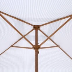 Gabriel Sage Green And White Striped Fringed Cabana 22 Gabriel Sage Green And White Striped Fringed Cabana -Daals Shop OD CABA 03 SAGESTRP detail3