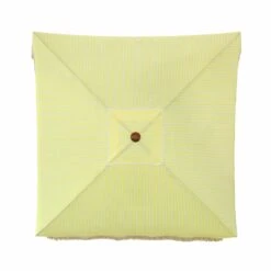 Gabriel Yellow And White Striped Fringed Cabana -Daals Shop OD CABA 03 YELLOWSTRP WB5