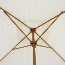 Gabriel Yellow And White Striped Fringed Cabana -Daals Shop OD CABA 03 YELLOWSTRP detail3