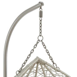 Deneb Light Grey Indoor Outdoor Double Hanging Chair -Daals Shop OD HC 016 detail1