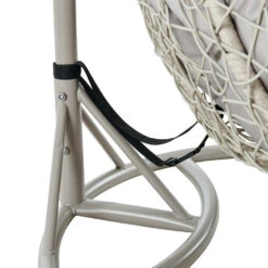 Deneb Light Grey Indoor Outdoor Double Hanging Chair -Daals Shop OD HC 016 detail4