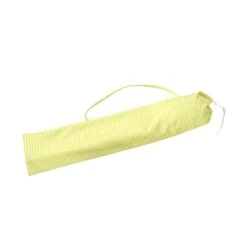 Gabriel Yellow And White Striped Fringed Parasol With Tilt -Daals Shop OD PRSL 02 YELLOWSTRP WB7