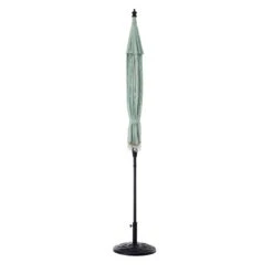 Hacienda 2.4M Sage Green Beaded Carousel Garden Parasol With Fringe Tassels And Aluminium Tilt -Daals Shop OD PRSL 16 SAGE WB3