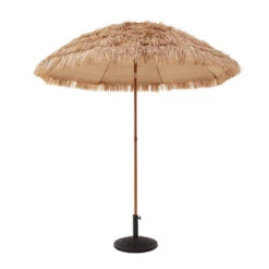 2.2M Thatch Patio Tiki Straw Parasol With Aluminium Tilt -Daals Shop OD PRSL 30 1