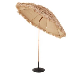 2.2M Thatch Patio Tiki Straw Parasol With Aluminium Tilt -Daals Shop OD PRSL 30 2