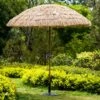 2.2M Thatch Patio Tiki Straw Parasol With Aluminium Tilt -Daals Shop OD PRSL 30 main