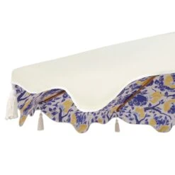 Butterfly & Flower 2.6M Octagonal Tassel Parasol With Aluminium Tilt -Daals Shop OD PRSL 32 BUTTERFLY detail1