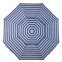 Fabienne Blue And White Striped 3M Double Top Crank And Tilt Parasol -Daals Shop OD PRSL 42 BLUESTRIPE WB5