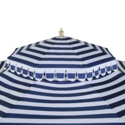 Fabienne Blue And White Striped 3M Double Top Crank And Tilt Parasol -Daals Shop OD PRSL 42 BLUESTRIPE detail3