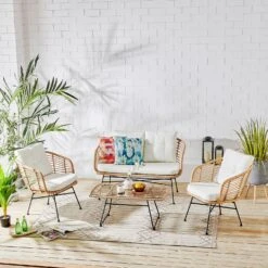 St Loy Natural 4 Seater Rattan Sofa Set 18 St Loy Natural 4 Seater Rattan Sofa Set -Daals Shop OD SF 008 02 square