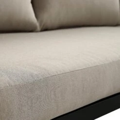 Albany Aluminium Corner Sofa Set With Reclining Back And Coffee Table, Taupe -Daals Shop OD SF 1023 TAUPE detail5