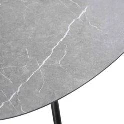 Montebello 4-Seater Outdoor Black Rope And Aluminium Sofa Set With Grey Ceramic Coffee Table -Daals Shop OD SF 1029 BLACK detail5