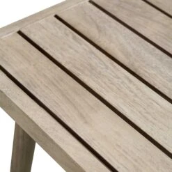 Cliveden Outdoor Aluminium Washed Wood Effect And Round Wicker Rattan Corner Sofa Set -Daals Shop OD SF 1070 NAT detail6