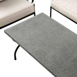 Haymes Indoor And Outdoor Metal Sofa Set With Coffee Table -Daals Shop OD SF 1077 BEIGE detail2