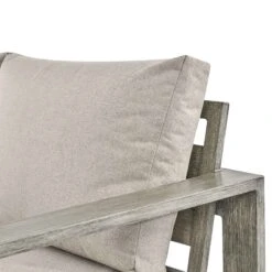 Montrose Aluminium Outdoor Sofa Set With Chaise, Brushed Silver Oak -Daals Shop OD SF 2016 WGREY SET detail1