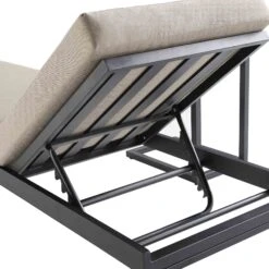 Albany Aluminium Sun Lounger, Taupe -Daals Shop OD SLG 155 TAUPE detail2