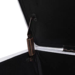 Haven Grey Fabric 120cm Large Storage Ottoman Bench -Daals Shop OTTO 2510 GREYFAB detail2