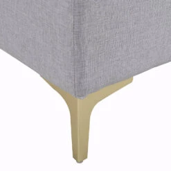 Haven Grey Fabric 120cm Large Storage Ottoman Bench -Daals Shop OTTO 2510 GREYFAB detail3