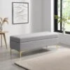 Haven Grey Fabric 120cm Large Storage Ottoman Bench 2 Haven Grey Fabric 120cm Large Storage Ottoman Bench -Daals Shop OTTO 2510 GREYFAB main