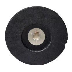 Round Outdoor Charred Wood Effect Concrete Gas Fire Bowl 14 Round Outdoor Charred Wood Effect Concrete Gas Fire Bowl -Daals Shop PTHR HL 03 BLACK 3