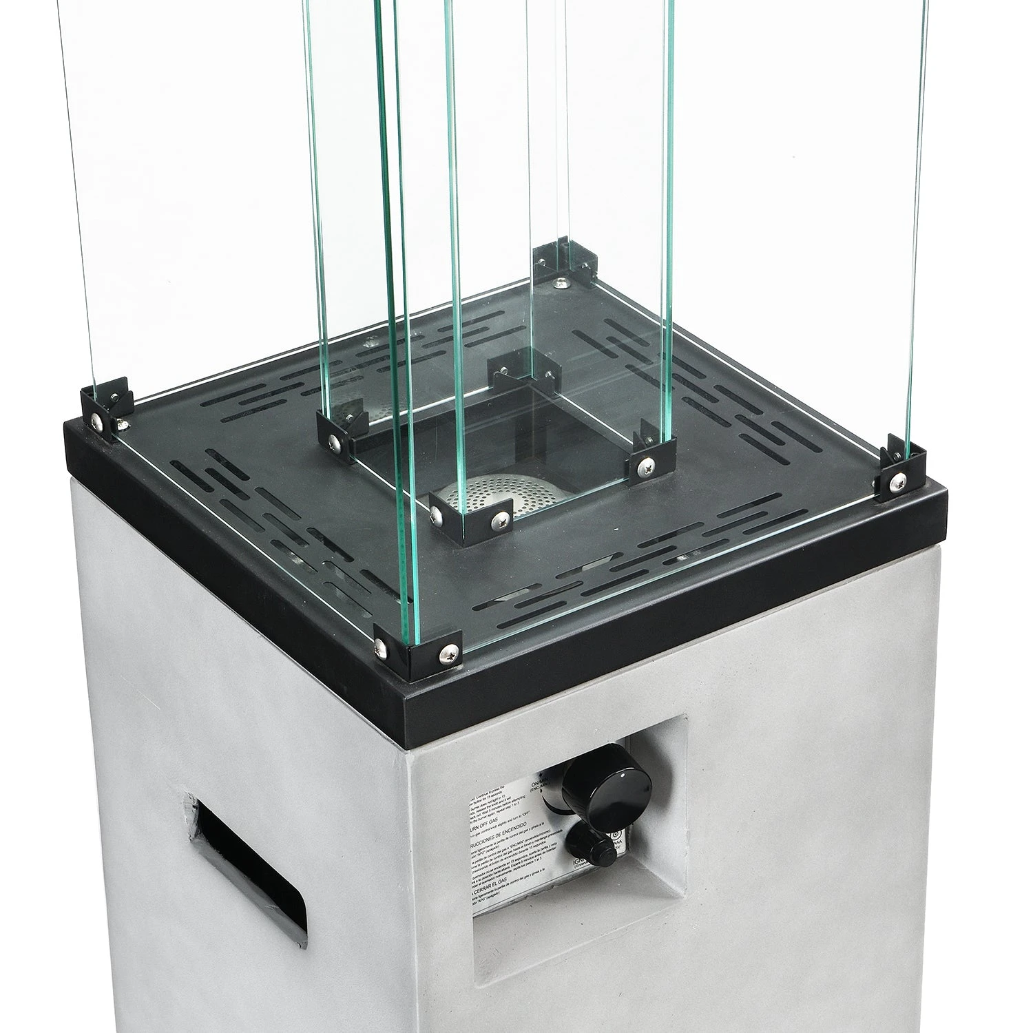 Freestanding 1.5 M Tall Real Concrete Patio Heater 40,000 BTUs 6 Freestanding 1.5 M Tall Real Concrete Patio Heater 40,000 BTUs - Image 4