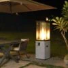 Freestanding 1.5 M Tall Real Concrete Patio Heater 40,000 BTUs -Daals Shop PTHR HL 07 main