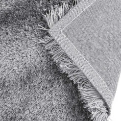 Silver Tufted Shaggy Rug 120 X 170 Cm 12 Silver Tufted Shaggy Rug 120 X 170 Cm -Daals Shop RG Y02 SILVER detail2