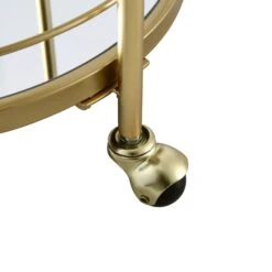 Berkeley Gold Effect Drink Trolley -Daals Shop TRLY 357 GOLD detail4