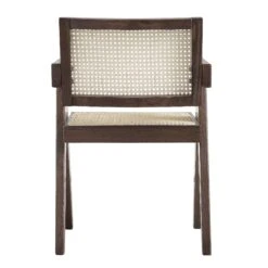 Jeanne Dark Walnut Cane Rattan Solid Beech Wood Dining Chair 21 Jeanne Dark Walnut Cane Rattan Solid Beech Wood Dining Chair -Daals Shop XN 1933C DARKWALNUT WB5